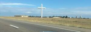 large, cross, Effingham, Il, America, largest, white, cross at the crossroads